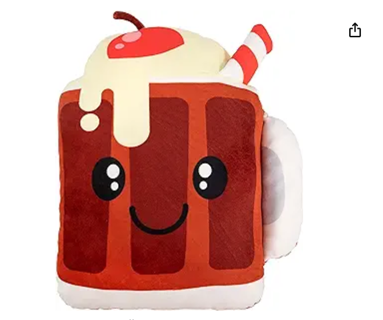 Scentco Smillows - Gourmet Scented Stuffed Plush Pillows (Root Beer) - Accent, Throw, Decorative Pillows - Kids Room Decor, Gift for Kids