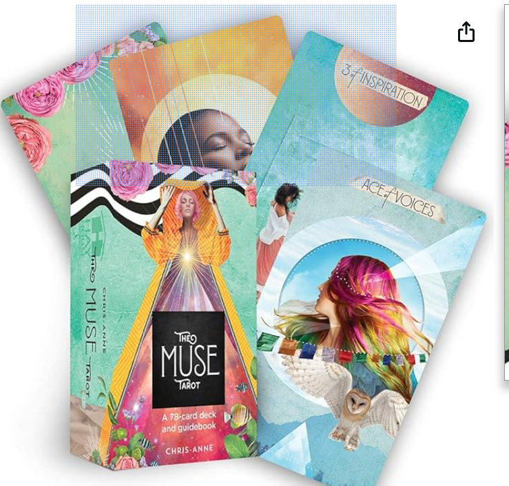 Wanshe Tarot Cards,Muse Tarot Cards for Beginners:Includes a Full English 78 Card Divination Esoteric Tarot Deck Tarot Card,Divination Gift
