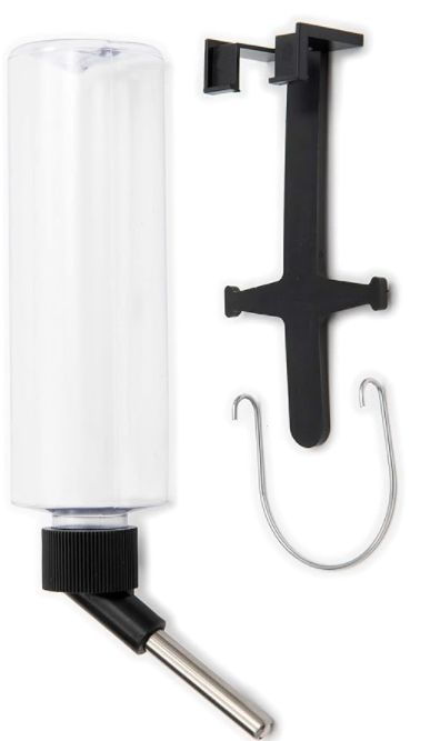 Lixit 8oz Aquarium and Wire Cage Water Bottle for Mice, Hamsters and Other Small Animals (Pack of 1)