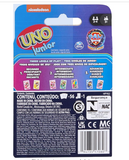 Mattel Games UNO Junior Paw Patrol: The Mighty Movie Kids Card Game for Family Night Featuring 3 Levels of Play