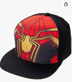 Marvel Spiderman Hat for Boys, Breathable Spiderman Baseball Cap for Toddlers, Boys Ages 3-9