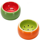 Hamiledyi Hamster Bowl,Ceramic Food Water Feeding Dish for Guinea Pigs Gerbil Mouse Rat Chinchilla Hedgehog Sugar Glider