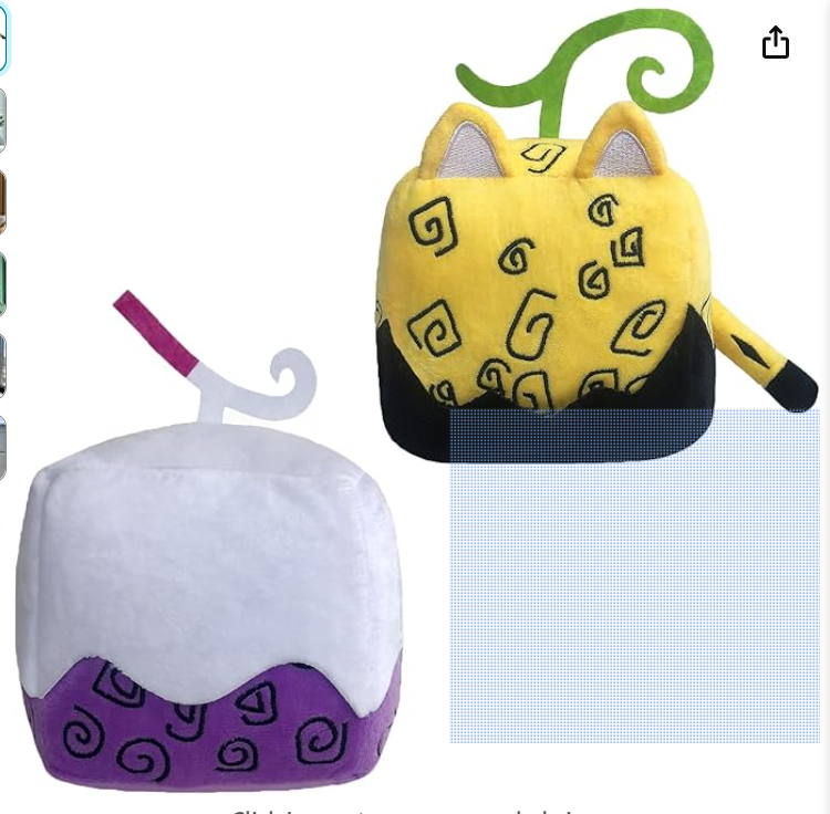 New Fruits Plush Toy, 8 inch/25cm Cute Fruits Stuffed Plush Kids Gift, Soft Stuffed Animal Pillow - Fun and Cute Plush Toy for Game Fans (2PCS)