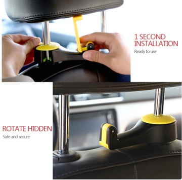 2 In 1 Headrest Hook