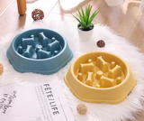 Luxury wholesale dog bowls weight loss feed food dog pet bowls slow feed dog bowl
