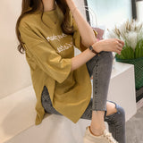 Short sleeve heavy cotton t shirt for women 100% cotton high quality custom printing women's t-shirts