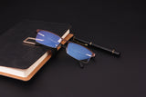 UV400 Unisex Custom Logo Classic Square Frames Reading Glasses Anti Blue Light Blocking Glasses