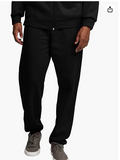 Fruit of the Loom Eversoft Fleece Elastic Bottom Sweatpants with Pockets, Relaxed Fit, Moisture Wicking, Breathable