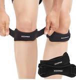 Bodyprox Patella Tendon Knee Strap 2 Pack, Knee Pain Relief Support Brace Hiking, Soccer, Basketball, Running, Jumpers Knee, Tennis, Tendonitis, Volleyball & Squats