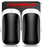 Roll over image to zoom in 2 Pack Hand Warmers Rechargeable, Portable Electric Hand Warmers Reusable, USB 2 in 1 Handwarmers, Outdoor/Indoor/Warm Gifts for Men Women Kids