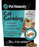 PetHonesty Calming Chews for Cats - Reduce Stress & Anxiety, Promote Relaxation - Chicken, 30-Day Supply