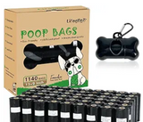 Dog Poop Bag 1140 Counts 57 Rolls, Unscented Doggy Poop Bags, Leak-Proof Dog Bags for Poop, Extra Thick Strong Dog Waste Bags with Dispenser (13 x 9 Inches)