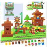 Magnetic Blocks Building Toys 108PCS - Build Mine Magnet World Set, Magnetic Toys for Boys & Girls Ages 3-5 5-7 8-10, Buildable Game Elements Gifts STEM Toys for 3+ Year Old Boys & Girls