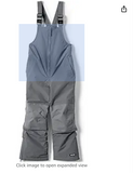 Lands End Unisex-Child Squall Iron Knee Snow Bibs