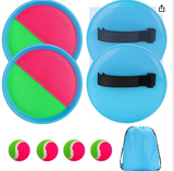 Mxiutery Toss and Catch Game Ball Set,Ball Catch Set, Outdoor Games Beach Games for Kids - Kids Toys Pool Toys Beach Toys Summer Toys for Kids Ages 4-8, Outside Toys for Kids Boys Girls