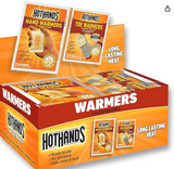 HotHands Hand & Toe Warmers - Long Lasting Natural Odorless Air Activated Warmers - 24 pair hand warmers & 8 pair toe warmers