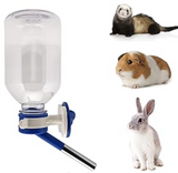 Choco Nose Patented No-Drip Water Bottle/Feeder for Guinea Pigs/Hamsters/Bunnies/Ferrets/Other Small Pets, Critters and Animals -for Cages, Crates or Wall Mount. 10.2 oz. Nozzle 10mm, Blue (C128)