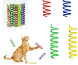 Ethical Thin Colorful Springs Cat Toy, 10-Pack, Medium Breeds