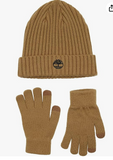 Timberland boys Cuffed Hat & Magic Glove Gift Set
