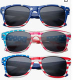 grinderPUNCH Kids American USA Flag Sunglasses for Boys and Girls Ages 3-10