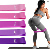 Resistance Loop Exercise Bands Exercise Bands for Home Fitness, Stretching, Strength Training, Physical Therapy,Elastic Workout Bands for Women Men Kids, Set of 5