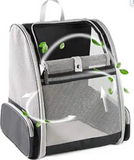 Texsens Innovative Traveler Bubble Backpack Pet Carriers for Cats and Dogs (Black)