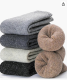 EBMORE 5 Pairs Womens Merino Wool Thermal Socks Winter Thick Warm Hiking Cozy Crew Comfy Boot Socks