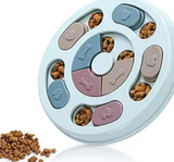 DR CATCH Dog Puzzle Toys,Dogs Food Puzzle Feeder Toys for IQ Training & Mental Enrichment,Dog Treat Puzzle(Blue)