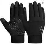 YukiniYa Kids Winter Gloves Back Water Repellent Touchscreen Warm Fleece Anti-Slip for Boys Girls Teen 3-15 Years