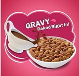 Purina Friskies Dry Cat Food, Gravy Swirlers - 3.15 lb. Bag