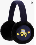 ZTL Kids Knit Earmuffs Soft Plush Ear Warmers Winter Outdoor Ear Muffs for Boys Girls