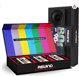 Mojo Games, Rewind, Back to The 80's and 90's Music Trivia - Nostalgic Pop Culture, Rock, Pop and Hip Hop Card Game for Family and Friends Game Night (Music Trivia)