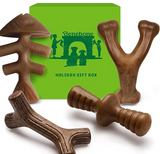 Benebone Small 4-Pack Dog Chew Toys for Aggressive Chewers, Made in USA, 30lbs and Under