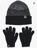 Under Armour boys Beanie & Glove Combo