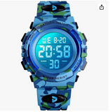 Dayllon Kids Digital Watch Outdoor Sports 50M Waterproof Electronic Watches Alarm Clock 12/24 H Stopwatch Calendar Boy Girl Wristwatch