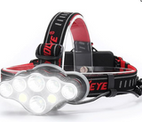 Victoper Rechargeable Headlamp, 8 LED 18000 High Lumen Bright Head Lamp with Red Light, Lightweight USB Head Light, 8 Mode Waterproof Head Flashlight for Outdoor Running Hunting Hiking Camping Gear