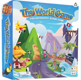 The World Game - Fun Geography Board Game - Educational Game for Kids & Adults - Cool Learning Gift Idea for Teenage Boys & Girls, 2-5 players