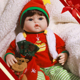 Werflot 18" Toddler Reborn Baby Christmas Boy