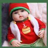 Werflot 18" Toddler Reborn Baby Christmas Boy