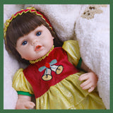 Werflot 18" Toddler Reborn Baby Girl With Yellow Dress