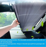 Car Retractable Windshield Visor