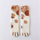 Winter Cat Claws Cute Thick Warm Sleep Floor Sock