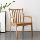 Scandinavian Solid Wood Chair Oak Simple Dining Chair