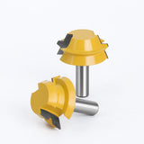 Tootock Carving 1/2 Shank Lock Miter 22.5 Degree Tenon Router Bits WC207