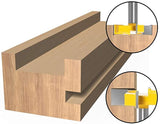 Carving 1/2Inch 4-Edged T-Slotting Milling Router Bit WC199