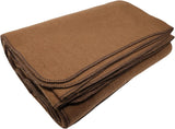 Arcturus Military Wool Blanket - 4.5 lbs, Warm, Thick, Washable, Large 64&#34; x 88&#34; - Great for Camping, Outdoors, Sporting Events, and Survival Kits